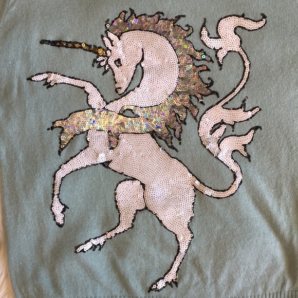 Wildfox Unicorn Sweater Sequin Jumper🦄 - Picture 7 of 16